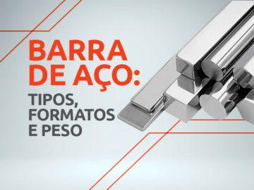 Barra de Aço: Peso, Formato e Tipos Barra de Aço: Peso, Formato e Tipos