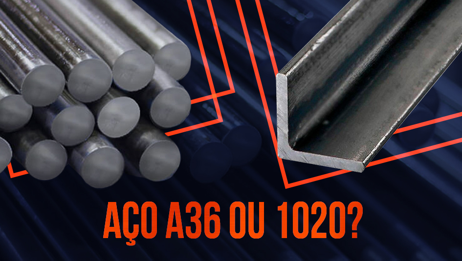Descubra o melhor metal para sua necessidade: aço A36 ou 1020.