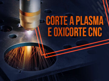 Corte a plasma e Oxicorte CNC