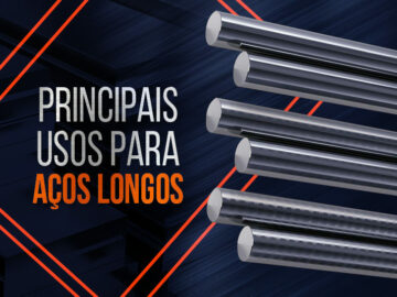 Principais usos para aços longos