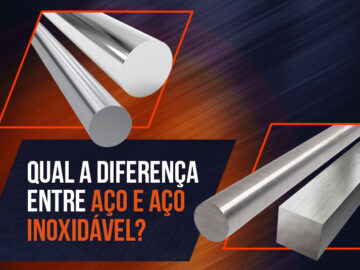 Qual a diferença entre aço e aço inoxidável? Qual a diferença entre aço e aço inoxidável?