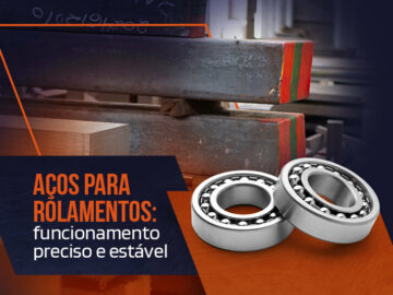 Aços para rolamentos: funcionamento preciso e estável Aços para rolamentos: funcionamento preciso e estável
