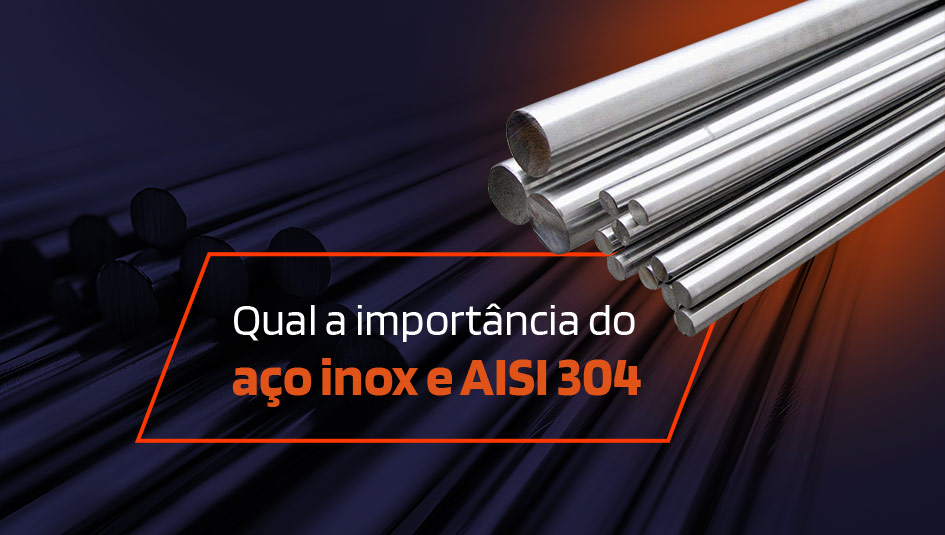 aço inox e AISI 304